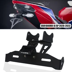 Motorcycle License Plate Bracket Holder Fender Eliminator Tail Number LED For HONDA CBR 1000 RR-R CBR1000RR-R SP 2020-2023