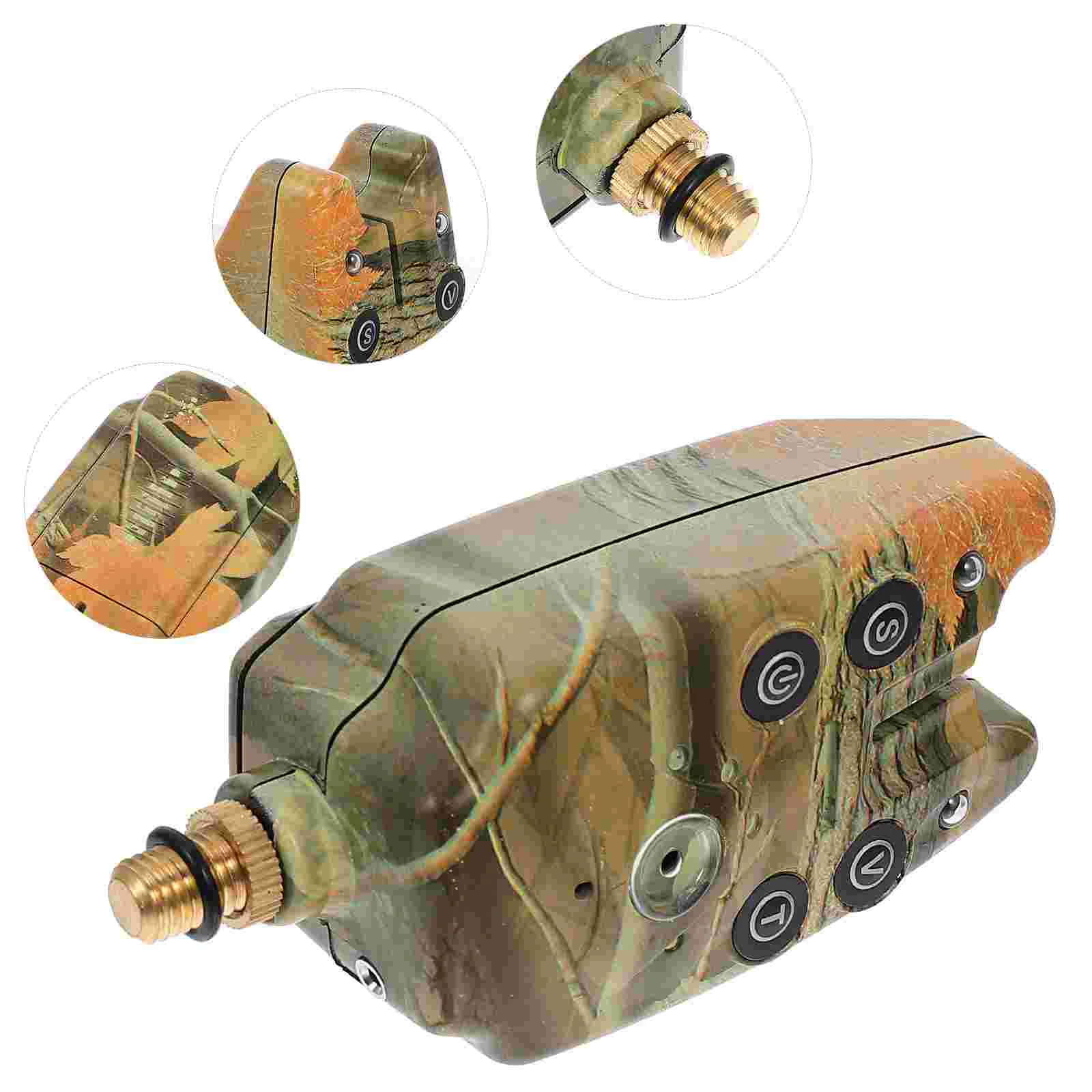 

Fishing Reminder Sea Rod Alert Bell Clip Bite Sound Alarm Water Resistant Accessories Electronic Outdoor Accessory