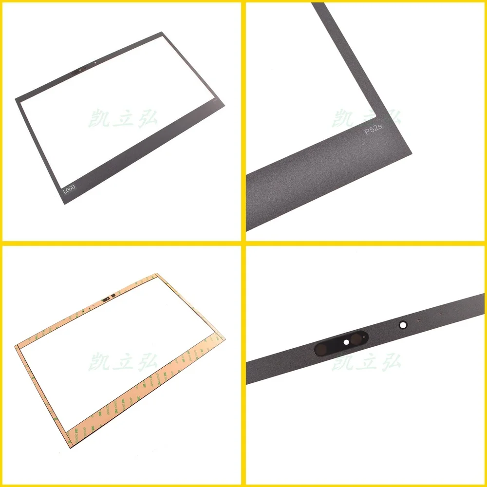 

Наклейка на рамку (B-рамку) для ThinkPad P52s с ИК-распознаванием лиц, защитная клейкая накладка на корпус ноутбука