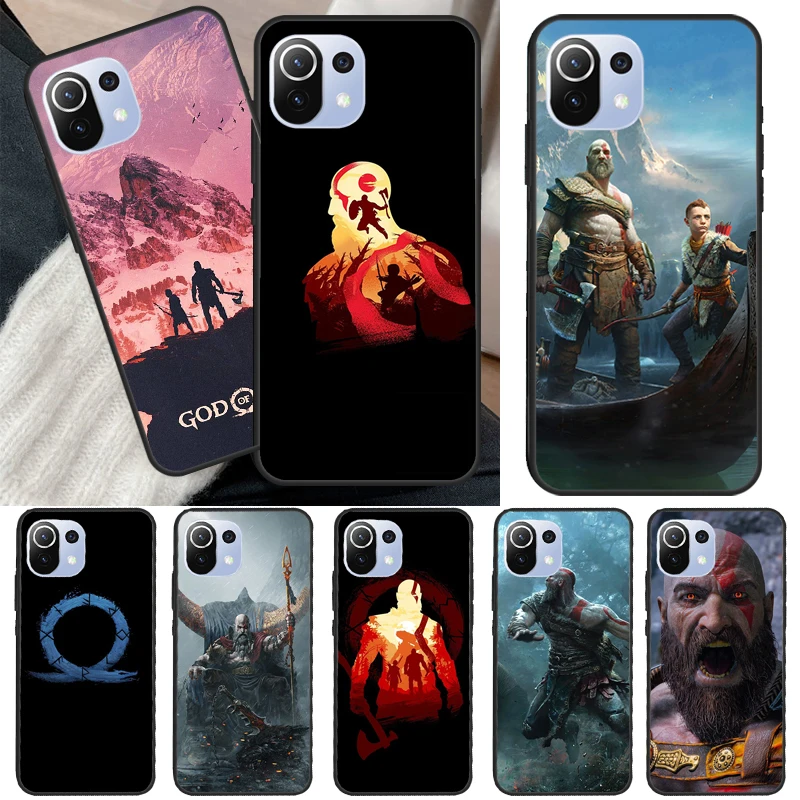 Kratos God of War Case For POCO X5 X3 X4 F5 Pro F3 F4 GT C40 M5s Phone Cover For Xiaomi 13 11T 12T Pro 12 Lite