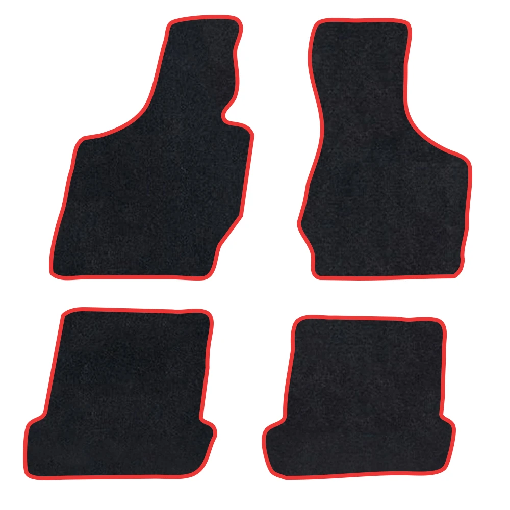 

4PCS Car Floor Mats For Audi TT 2014–2023 MK3 FV 8S 4seats Rugs Automotive interior Special Car Mats Full Set