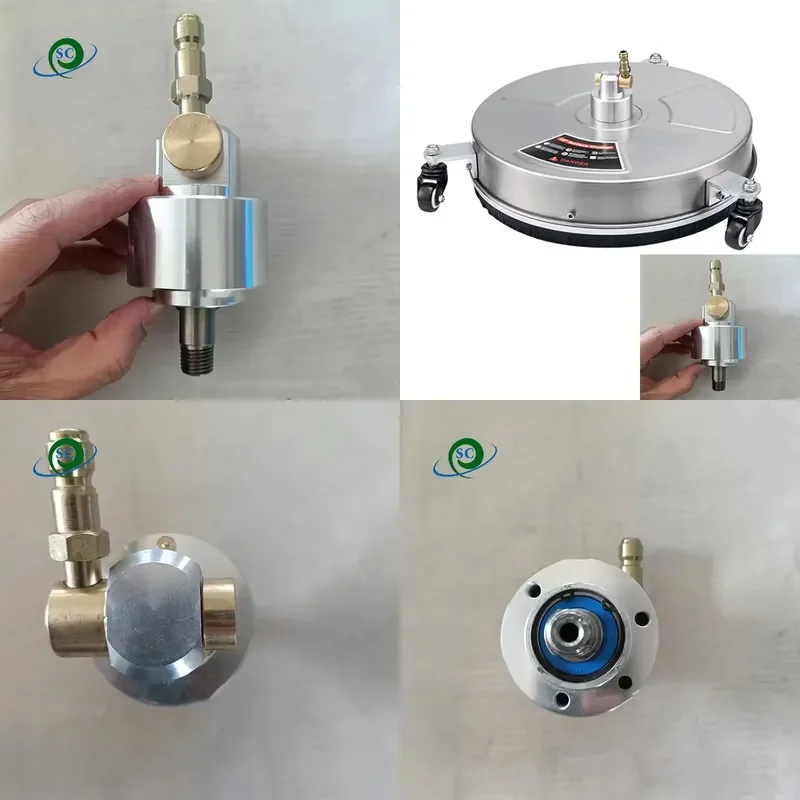 CS 15inch 14inch High Pressure Stainless Steel 5000psi Surface Cleaner Parts and Accessories High Speed Rotary Head