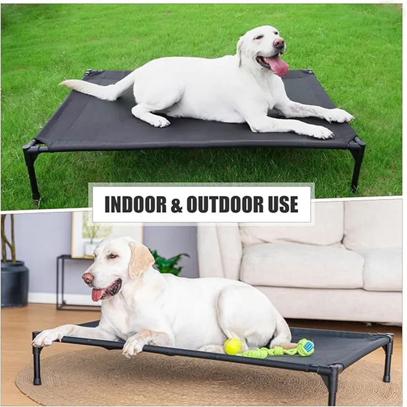 Pet Supplies Versatile All-Season Dog Cat Bed - Removable & Washable, Ideal for Small to Medium Breeds Indoor Outdoor Use