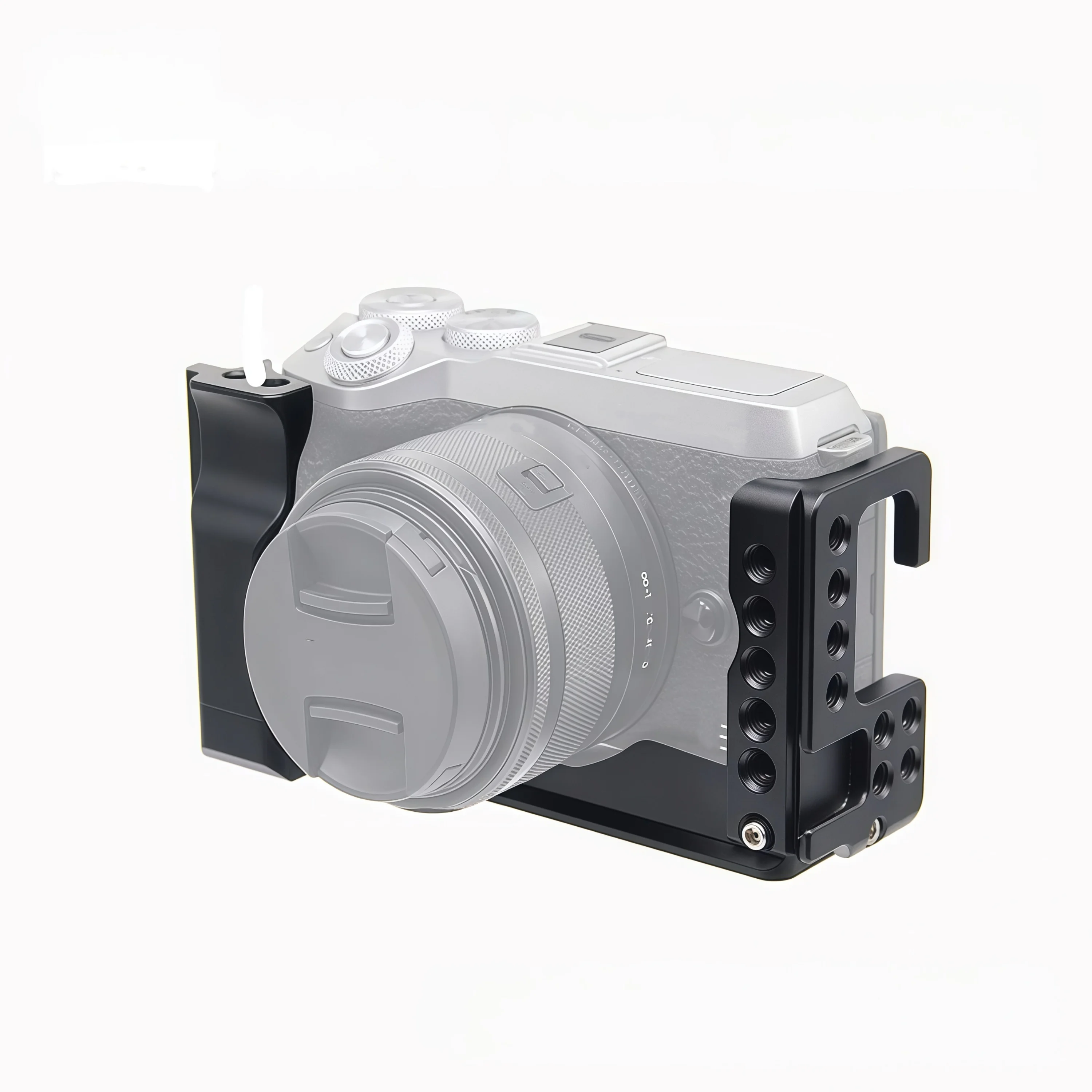 

Camera grip L-shaped quick-release plate For Canon EOS M6 M6II fixture stabilizer Aluminum alloy protective frame