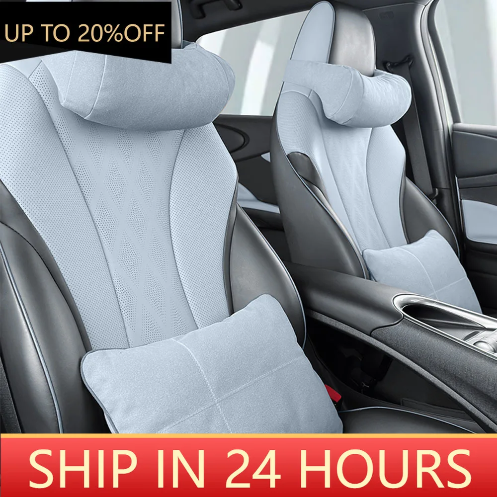 

NEW1 For BYD Seagull Dolphin Mini Surf Headrest Lumbar Support Interior Accessories Memory Cotton Neck Pillow Lumbar Pillow