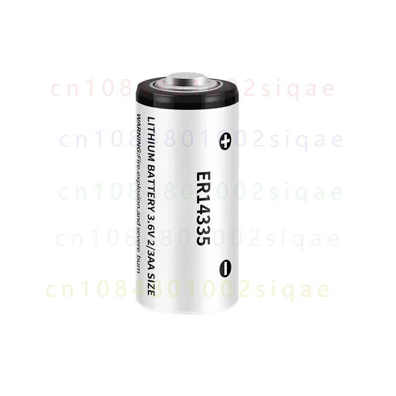 FOR ER14335 3.6V 2/3AA Lithium Battery Temperature Humidity Detector Smoke Alarm Gas Detector Replacement