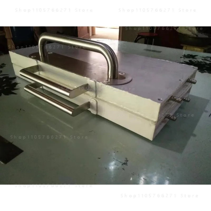 Hand Press Nest Base Machine Water-Cooling Beeswax Mold Beeswax Foundation Machine Beekeeping Honeycomb Foundation Machine
