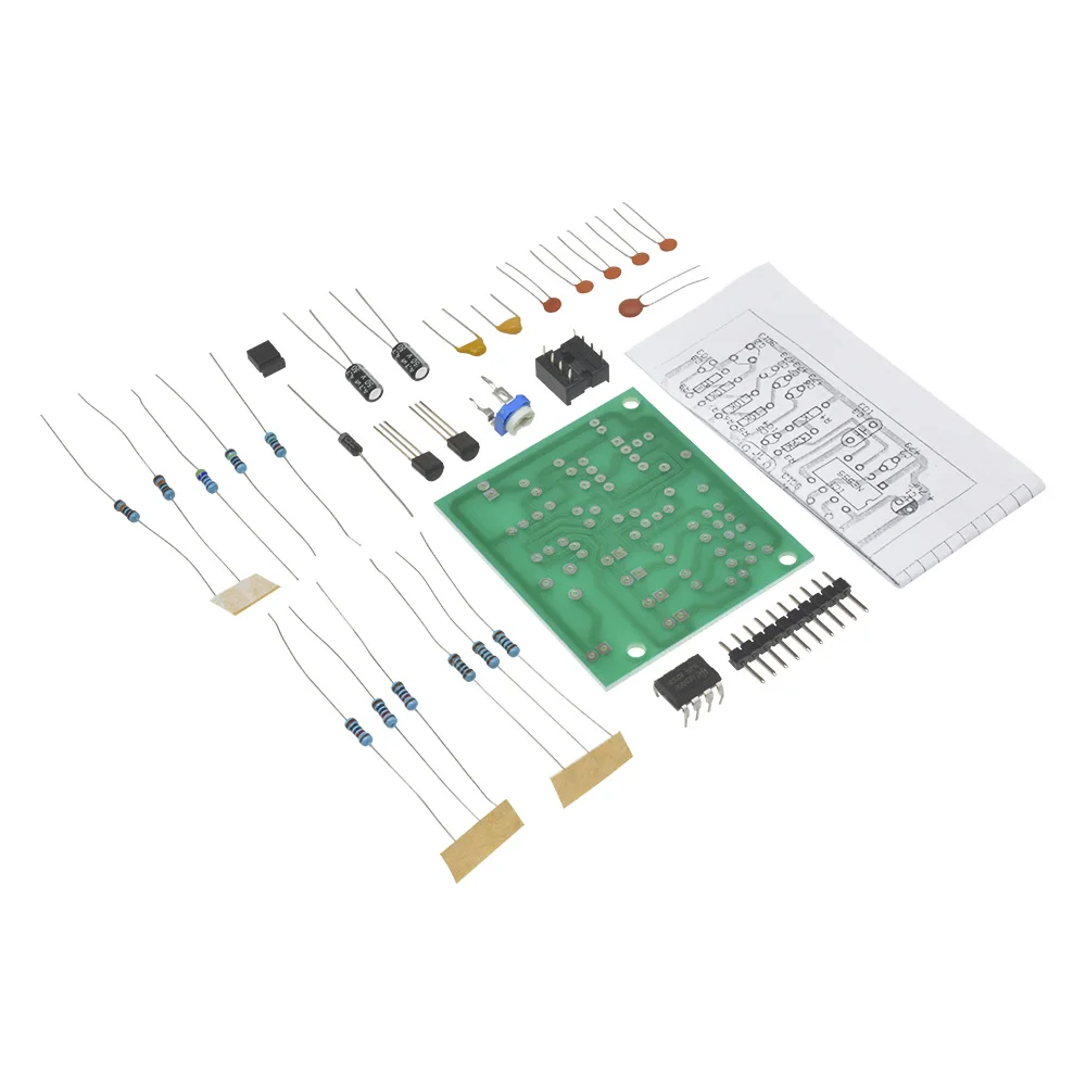 DC 6-12V NE555 Pulse Generator Module Sine/Triangle/Square Wave generator multi-channel Waveform Signal Generator DIY Kit