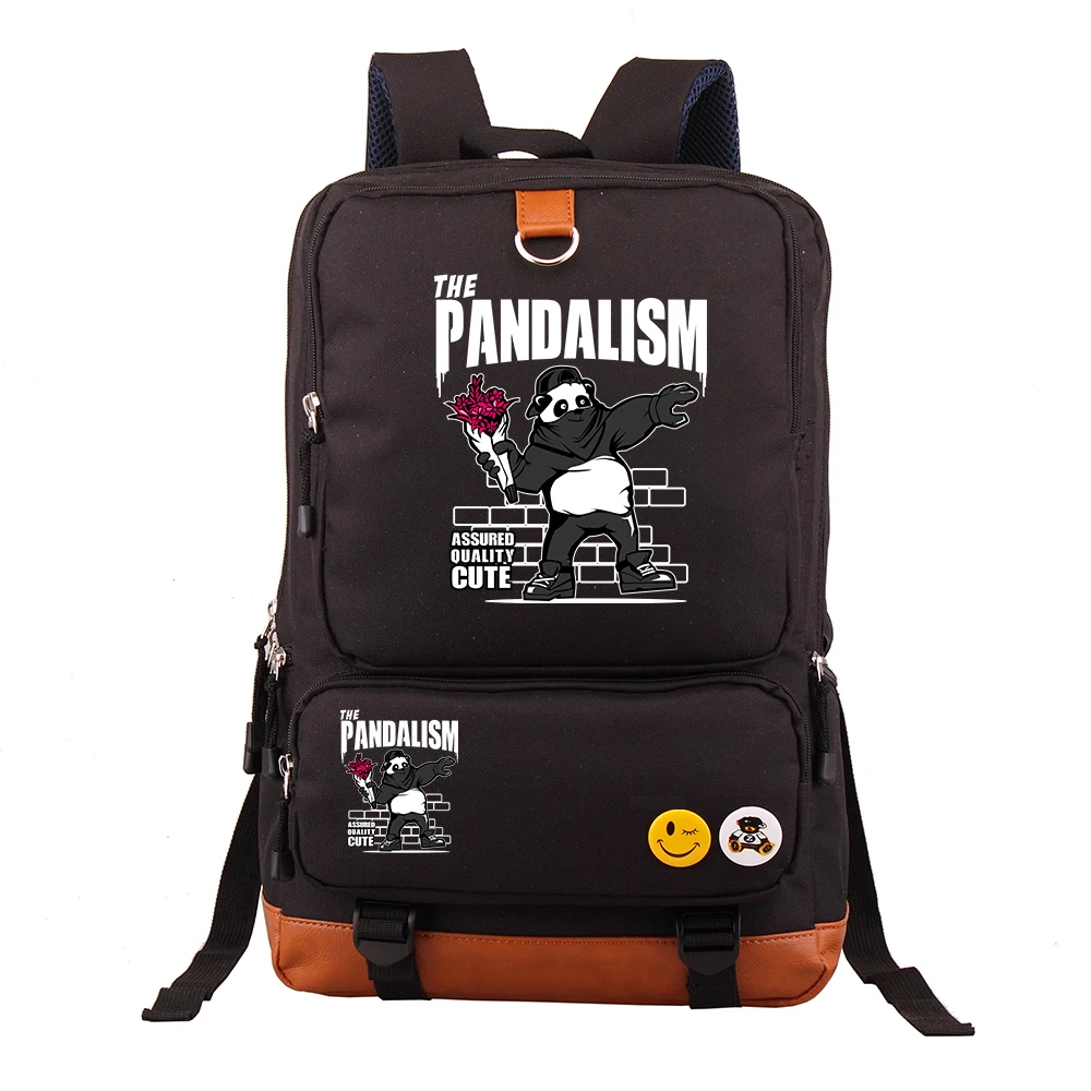 

Valentine's Day Cartoon Flower Pattern 2026 Large Capacity Backpack Casual Business Travel Double Shoulder Bag for Middle School