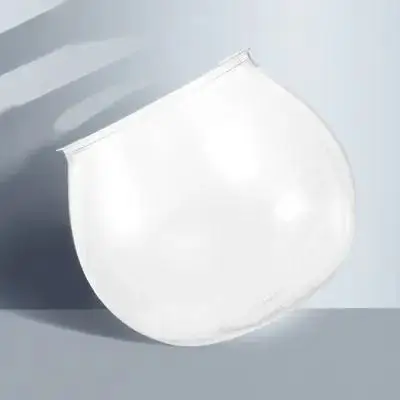 

1pc Plastic Fish Tank Vase Clear Aquarium Small Goldfish Decorative Round Planter Portable Bowl Mini House Vase Plastic Keeper