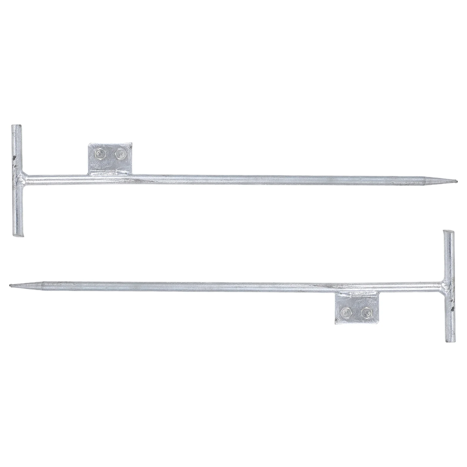 Galvanized Grounding Rod T-Shape Electrode For Home Electrical Safety Portable Earthing Rod For Antennas