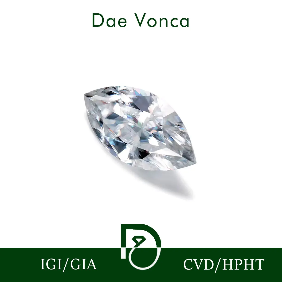 

Marquise Cut Loose Diamond 1.0-3.0CT D VVS IGI Certified CVD Brilliant Cut Lab Grown Diamond Real Diamond Stone For Jewelry Made