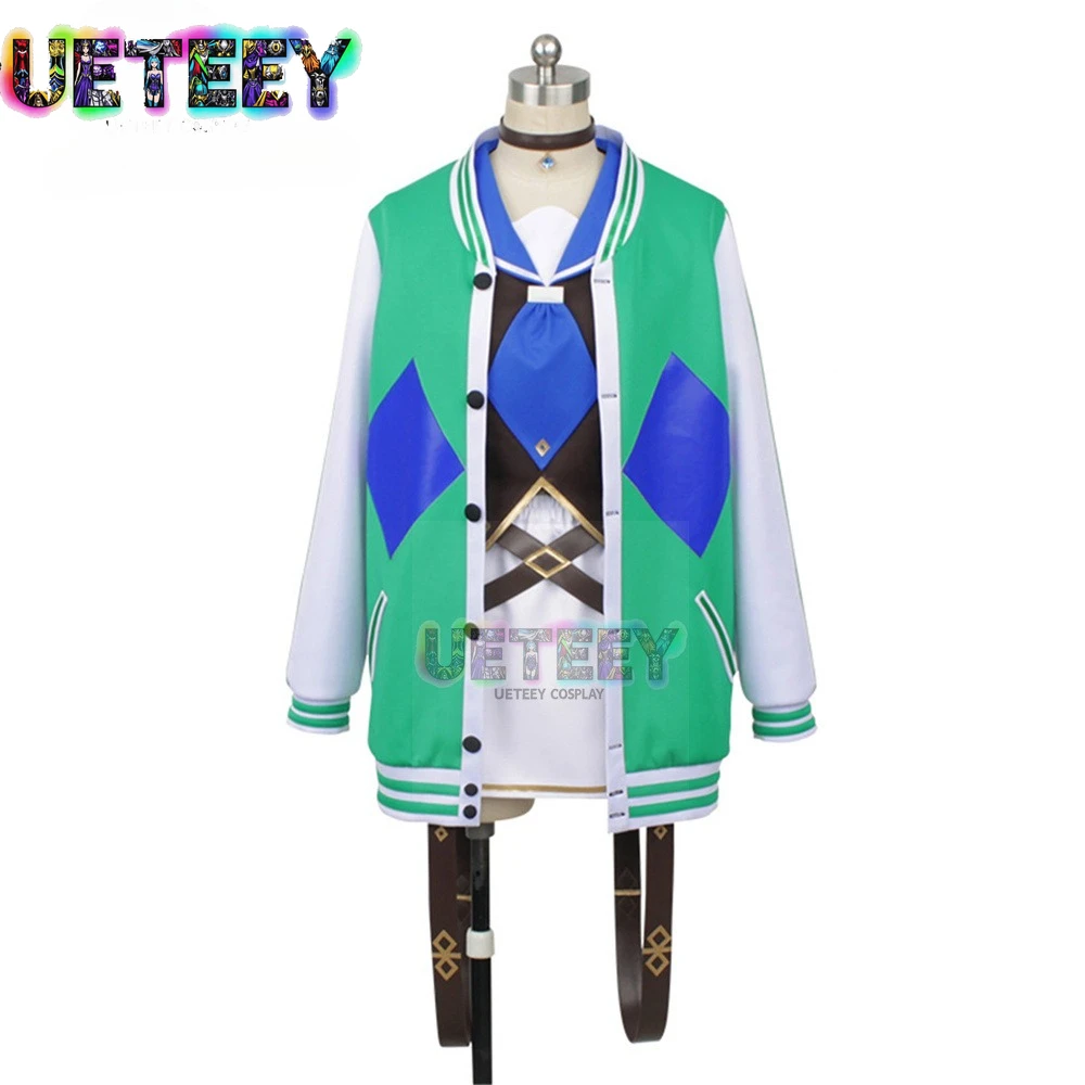 

UETEEY COS аниме Uma Musume Pretty Derby Tosen Jordan косплей костюм для Хэллоуина, Рождества, Нового года, костюм для вечеринки