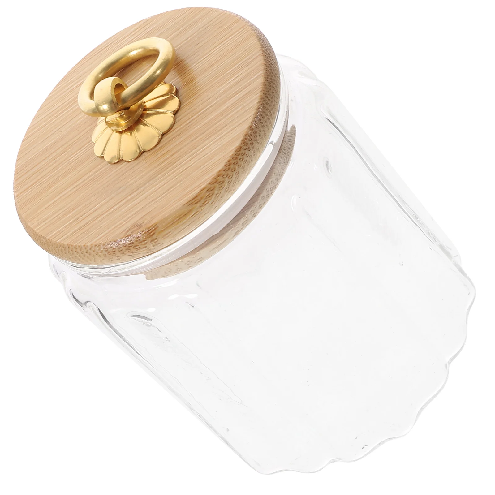 

Airtight Glass Tea Leaf Jar Large Capacity Multi-Functional Storage Container Clear Coffee Candy Kitchen Canister