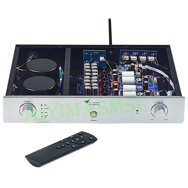 

AIYIMA SMSL HIFI JC-2 Line Class A Preamp Field tube input Remote control, Bluetooth 5.0 CSR8675 Preamplifier Amplifier Audio