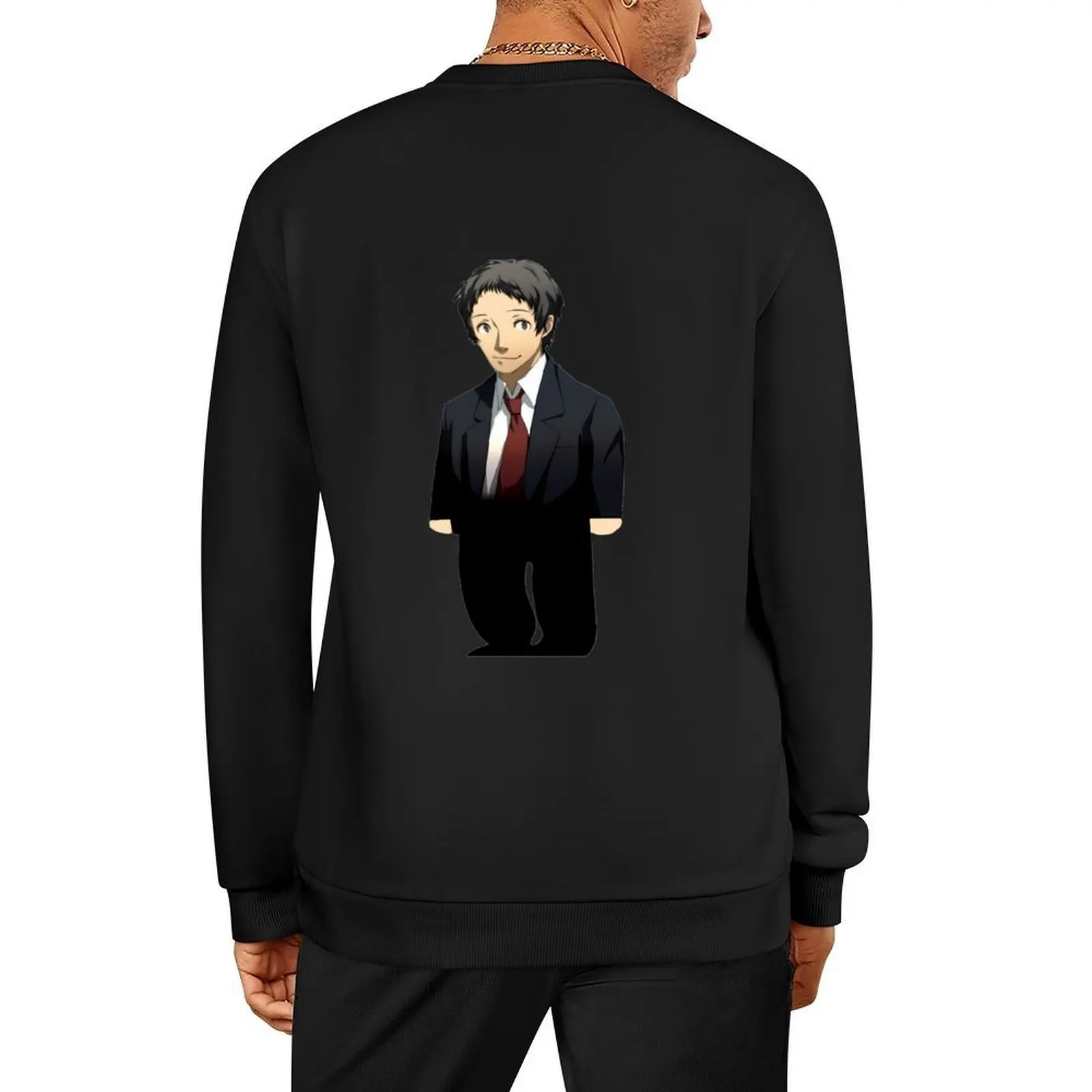 

Adachi From Persona Pullover mens designer clothes male clothes tracksuit men men's clothes sports sweatshirt man