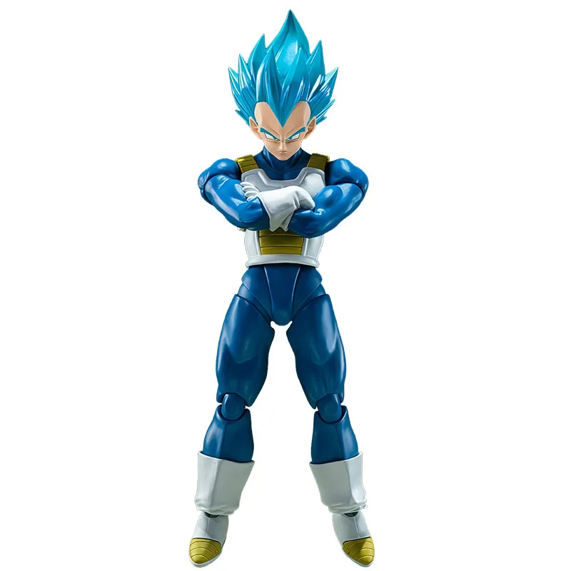 Bandai Genuino SHFiguarts Anime Figura Dragon Ball Z Super Saiyan Dio Super Saiyan Vegeta 135mm Action Figure Giocattoli per I Ragazzi