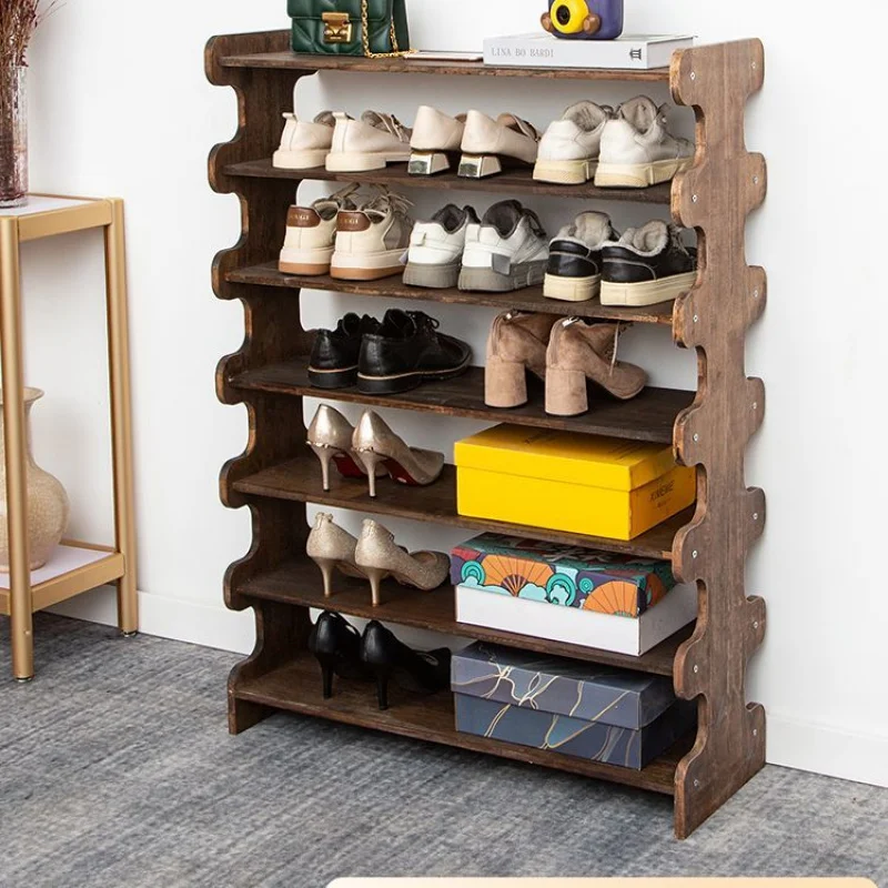 

Custom Simple Shoe Rack Home Entrance, Economical Multi-layer Dustproof Space Shoe Cabinet, Dormitory Storage Rack, Bedroom