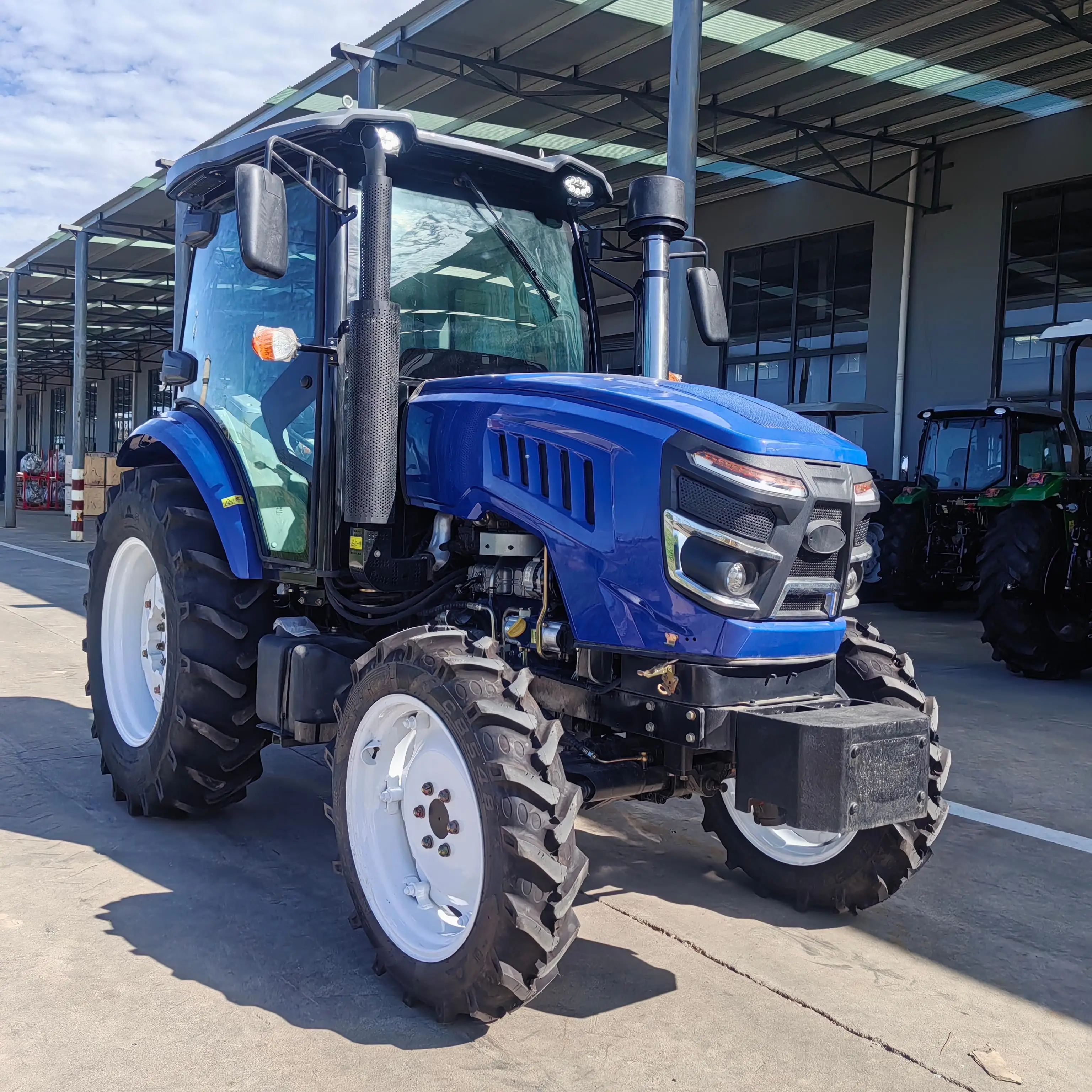 【Oferta】Tractor Compacto a Precio de Fábrica, con Certificación CE y EPA, 4x4, 50HP, 90HP, 100HP, 120HP, 160HP, 180HP, Tractor de Cuatro Ruedas