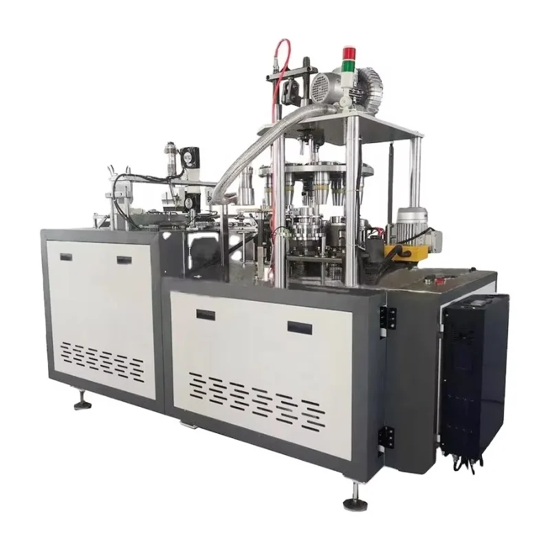 Factory Automatic New High Speed PLC Motor Paper Cup Making Machine with Printing Function Large Production Capacity
