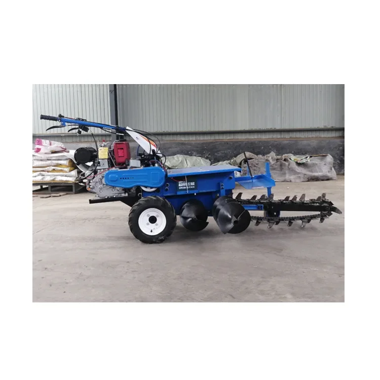 Farm machinery irrigation use mini trencher machine digging trencher for sale ditcher