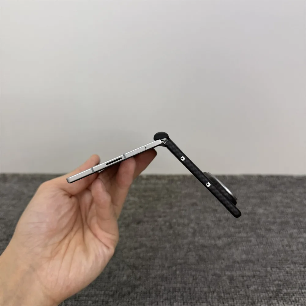Businss 600D Carbon Fiber for Magsafe Case for Samsung Galaxy Z Fold 8 Ultra 7 6 5 Magnetic Hinge Shell Ultra-thin Protect Cover