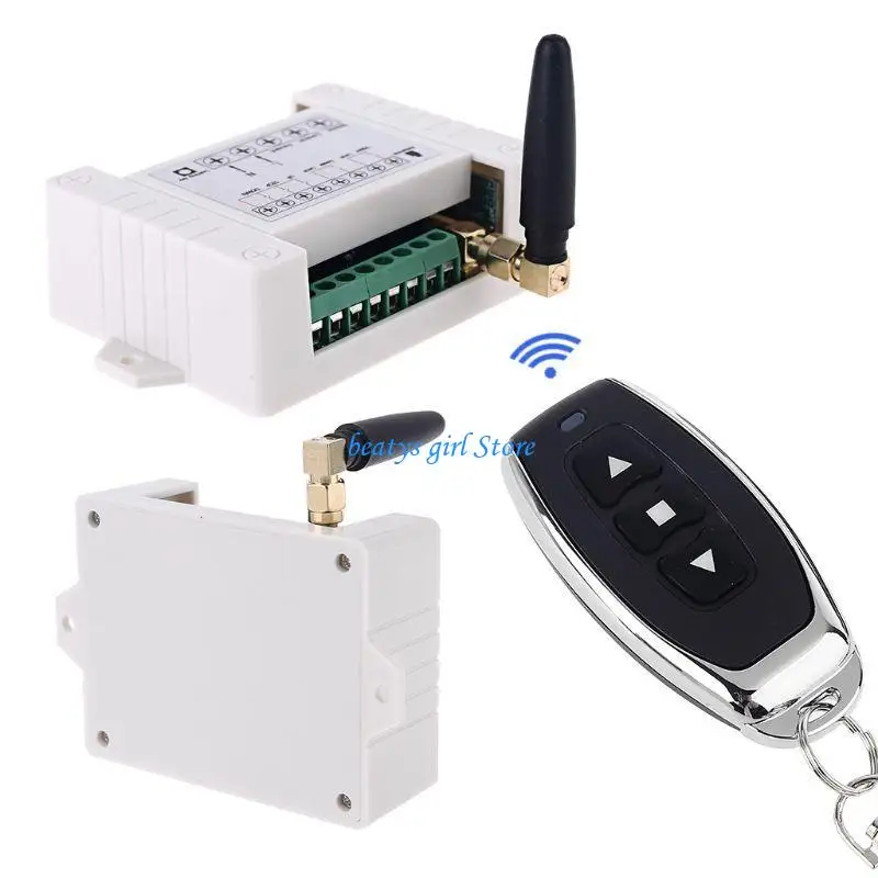 C7AB DC12V/24V/36/48V 3 Channel Remote for Garage Door Receiver and Transmitter