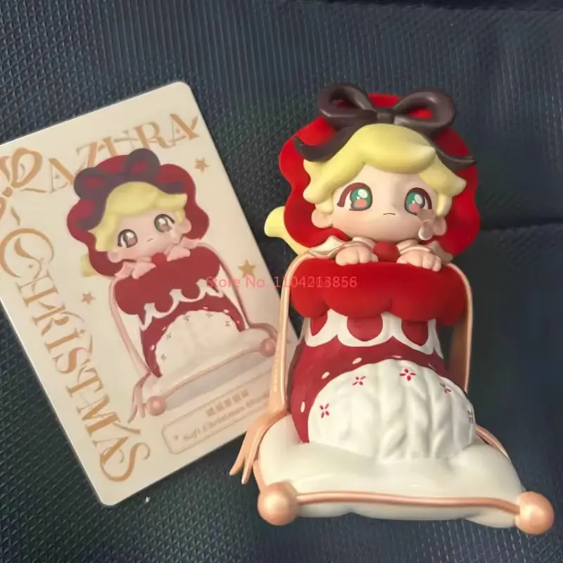 ของแท้รุ่น Azura แฟนตาซี WARM Christmas Series กล่องตาบอดถุงน่อง Reindeer Gingerbreadi Tree ชุดตกแต่งวันหยุดของขวัญ