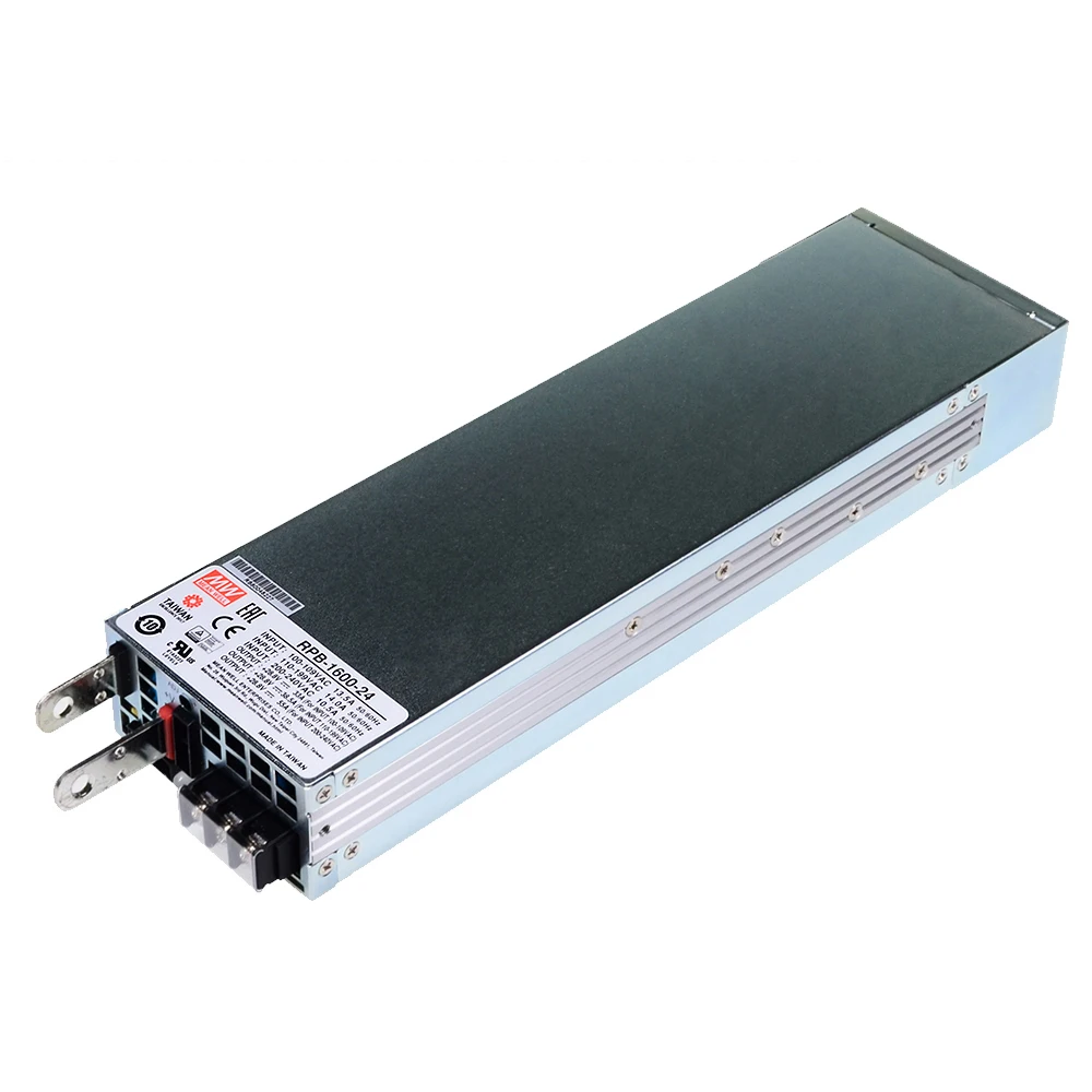 (MEANWELL) RPB-1600 -12/24/48 فولت شاحن بطارية ذكي أحادي الإخراج مزود الطاقة مع بروتوكول PMBus