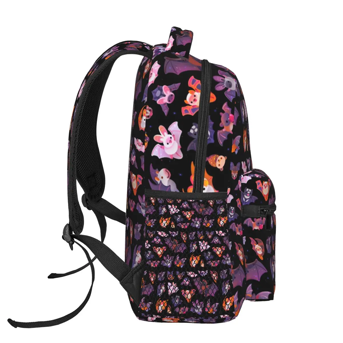 Sacs à dos chauve-souris pour garçons et filles, cartable pour étudiants, sacs d'école, sac à dos pour ordinateur portable de dessin animé, sac initié, grande capacité