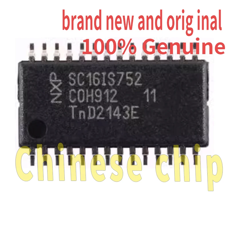 

Sc16Is752Ipw, 128 New Original Tssop28 Sc16Is752 Dual Channel Uart with I2C Bus/Spi Interface