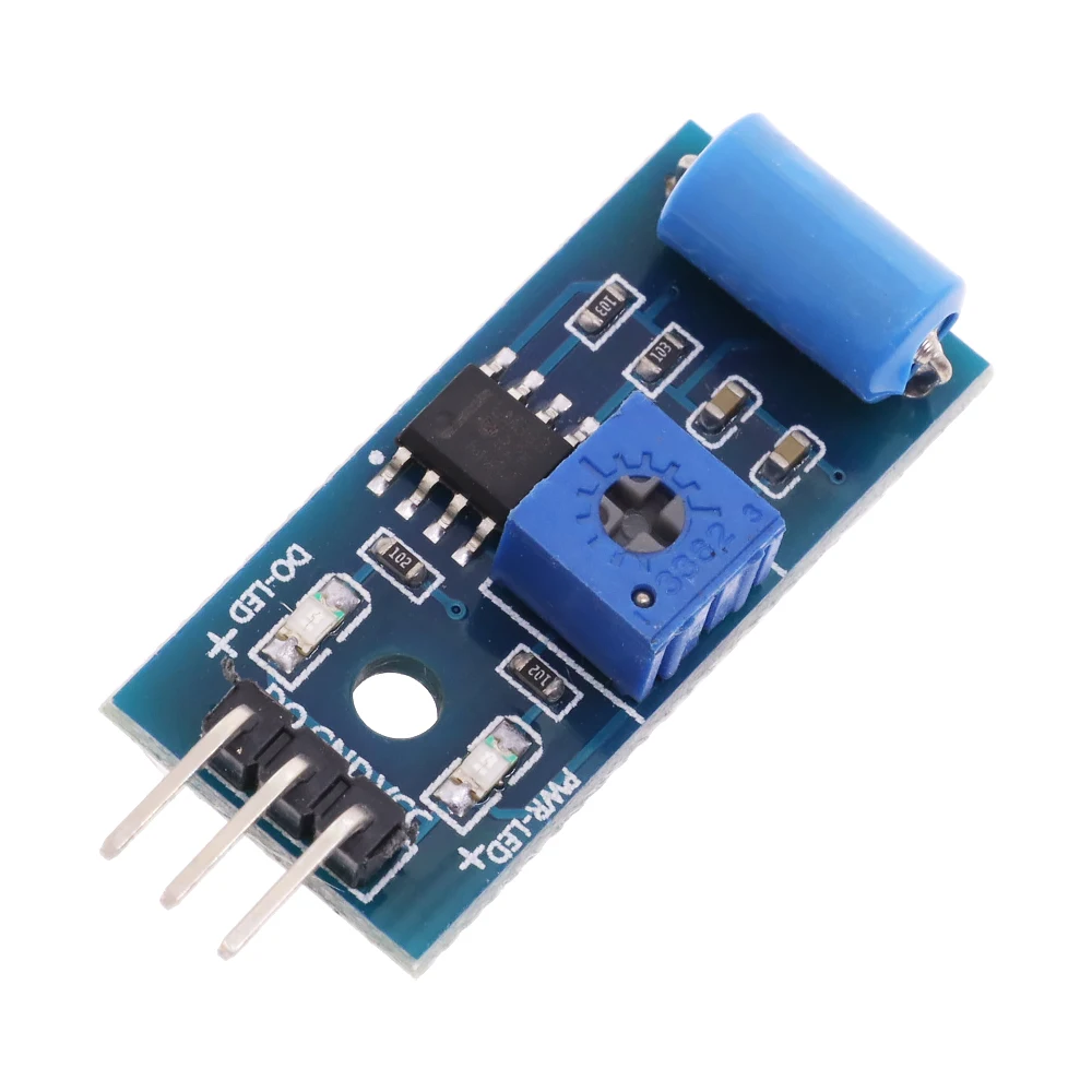 Normally Closed Type Vibration Sensor Module Alarm Sensor Module Vibration Switch SW-420 for Arduino