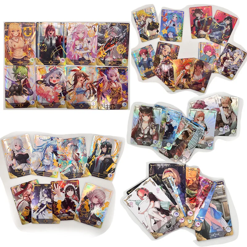 Goddess Story Bizarre Story 5M07 Shokuhou Misaki Nanami Chiaki Kuki Shinobu Ssr Sr R Cards Game Collections Birthday Gifts