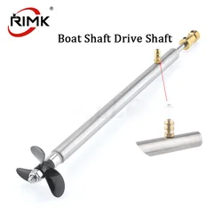 1set Include 4mm Boat Shaft Drive Shaft+3 Blades D36 Propeller+Copper Coupling+Shaft Sleeve With Grease Nozzle for Rc Boat