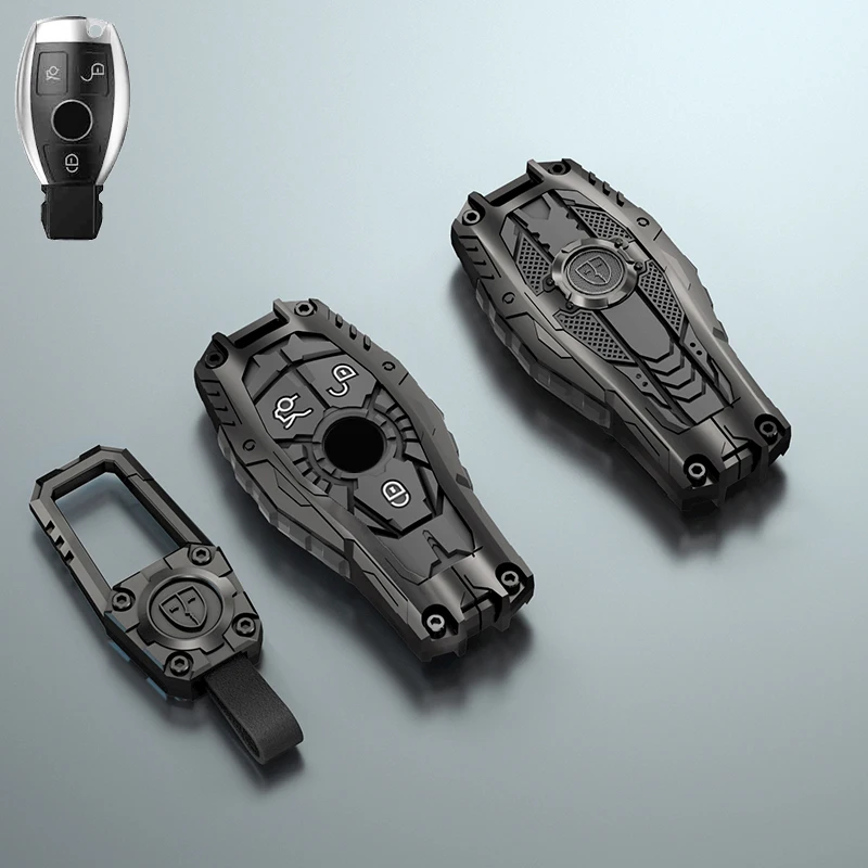 

Для Mercedes Benz A B C R G E Class W204 W212 W176 GLC CLA GLA GLK E200 чехол из оцинкованного сплава, силиконовый чехол для автомобильного ключа