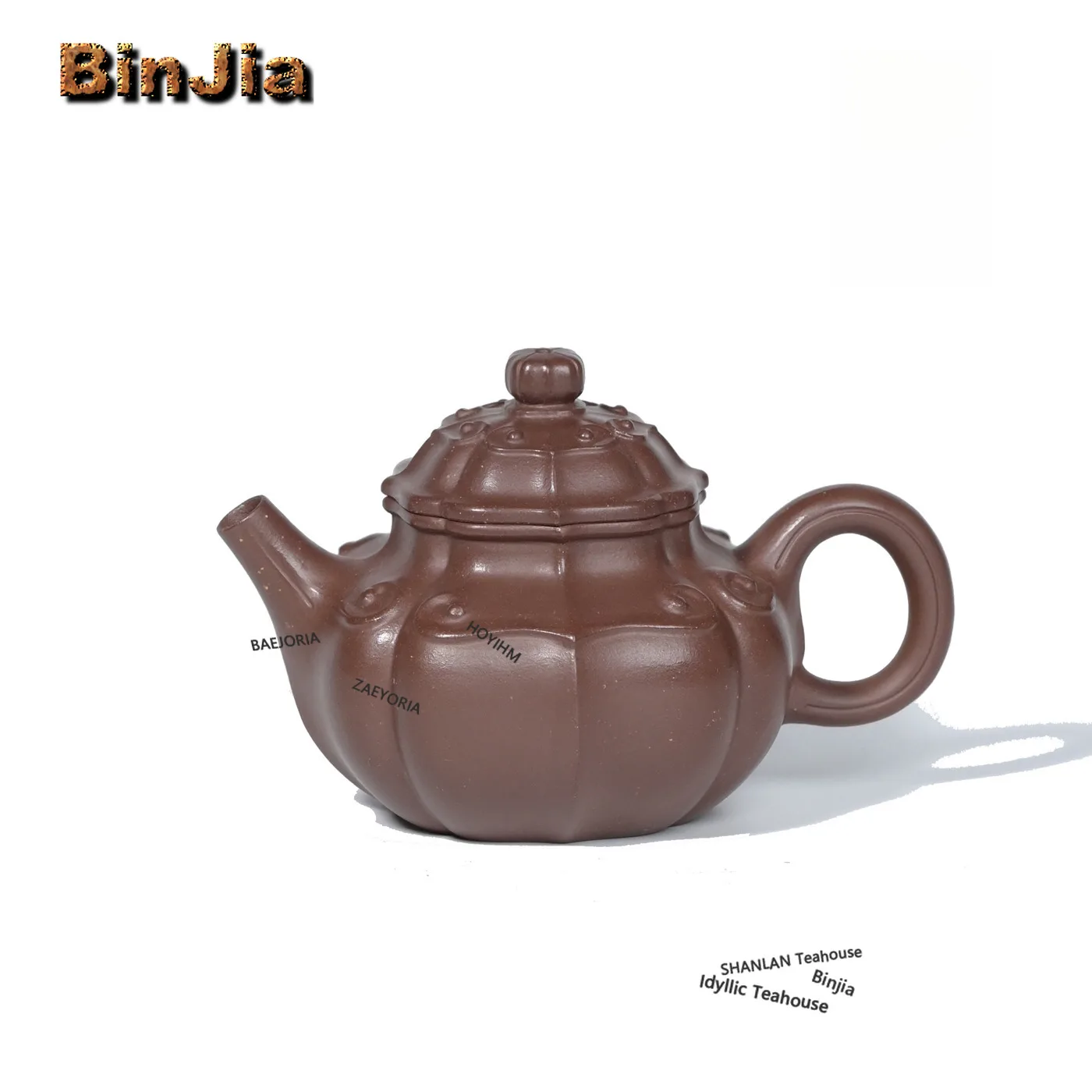 BAEJORIA 170ml Exquisite Yixing Purple Clay Teapots Handmade Ruyi Pot Raw Ore Mud Kettle Chinese Zisha Tea Set For Tea Gifts