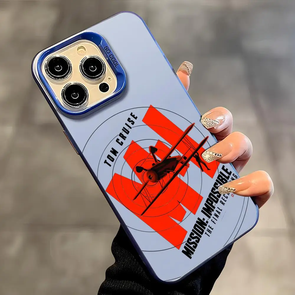 حافظة لهاتف آيفون 17 16 15 14 13 12 11 Pro Max Air ملونة غير لامعة ليزر أورورا مقاومة للصدمات