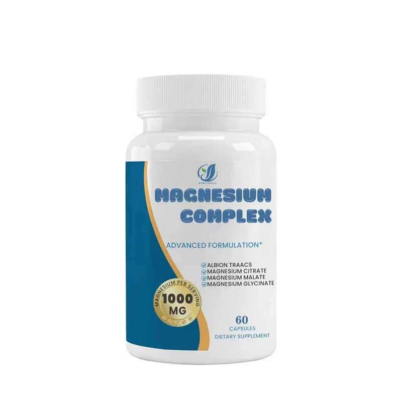 Magnesium Composite Supplement 60 Capsules (provided By 1000mg of Eight Different Forms of Magnesium)