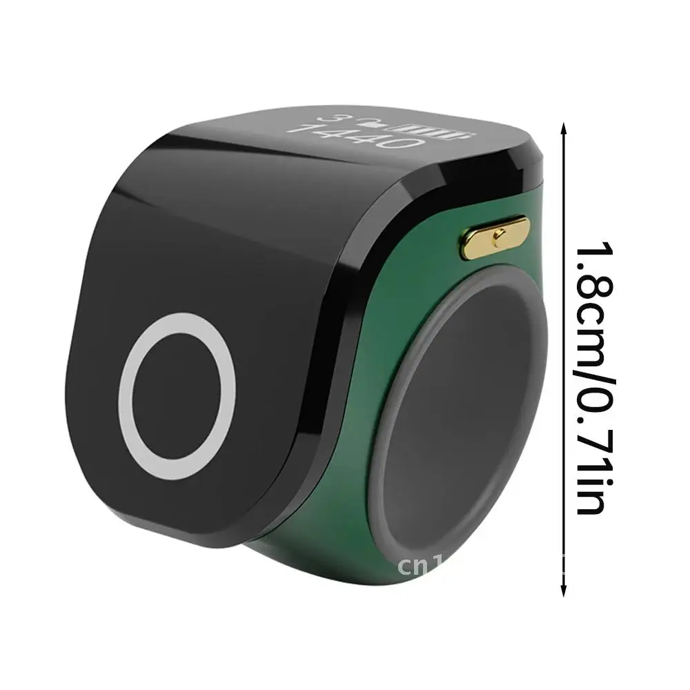 

Digital Counter Portable Points Rechargeable Ring Ring Idea Waterproof for Counter Finger Touch Counter Smart Muslims Tally