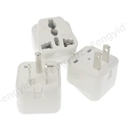 US Plug Adapter Canada Mexico Travel Adapter AU UK EU To US Plug Adapeter American AC Outlets Power Adaptor Socket Converter