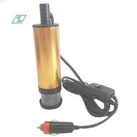 A27F-Car Electric Fuel Pump DC 12V 38Mm For Automatic Pumping Water Submersible 12L/Min Fuel Transfer Pump Aluminum Parts