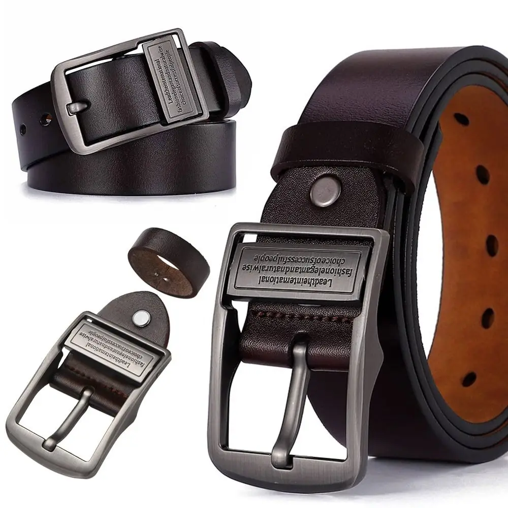 Fashion Adjustable Belt Replacement Buckle DIY Alloy Automatic Buckle Men's Accessories - Image 2