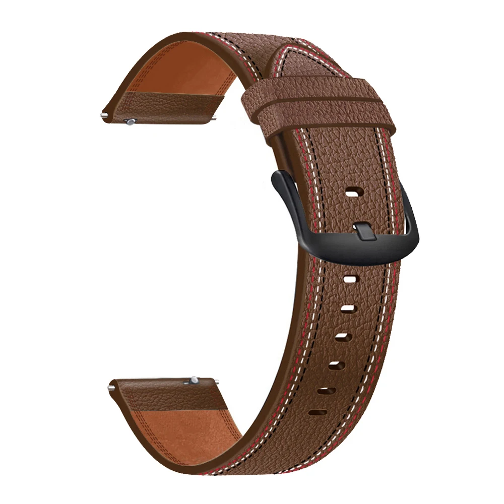 22mm Leather Watch Strap For Suunto Vertical Band For Suunto 9 Peak Pro/5 Peak Band Bracelet Replacement Watchband Accessories