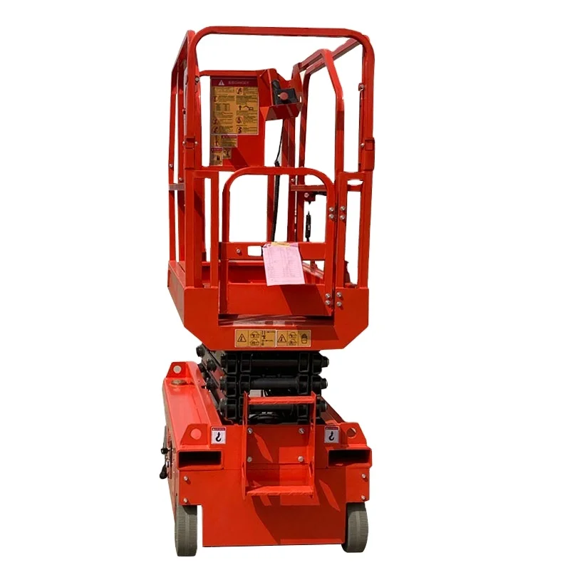Dustproof And Waterproof Control Box Lifting Platform Mobile Scissor Equipment For Outdoor Wet Construction