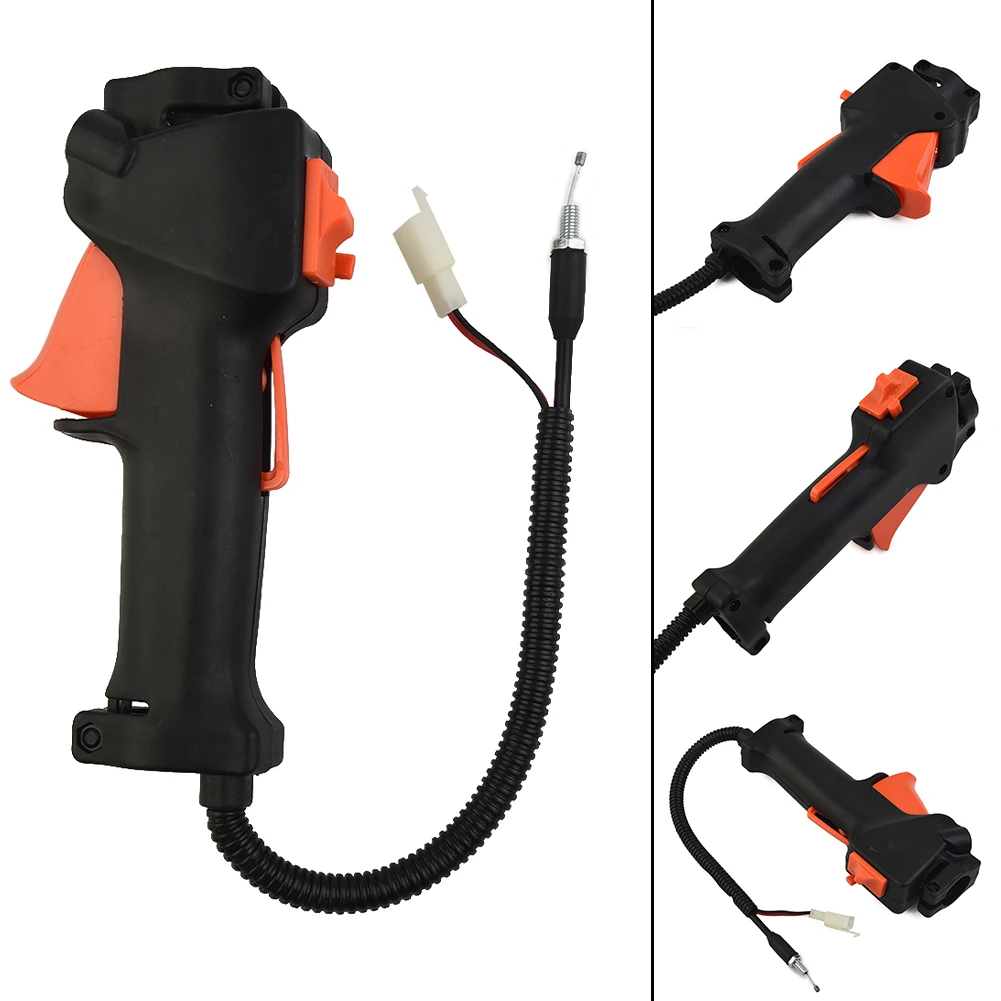 

Throttle Cable Handle Trigger On Off Kill Switch Multi Tool BrushCutter Home Garden Spare Parts Power Tool Accessories