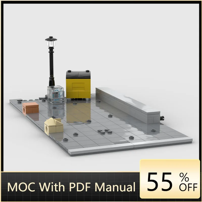 

177 деталей MOC, проставка для строительных блоков на заказ для модели 78178–76269, строительный блок, игрушка для сборки «сделай сам», детские рождественские подарки