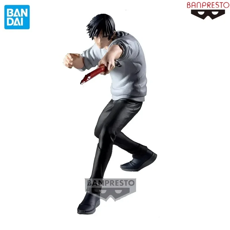 

BANDAI оригинальная подлинная Banpresto дзюдзюцу кайсен 15 см Toji Fushiguro аниме фигурка коллекция кукла подарочные игрушки для друзей