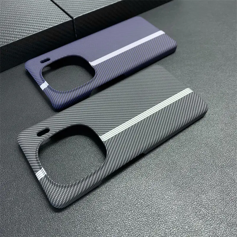 For VIVO IQOO 12 11 10 Pro Case Hard carbon fibre Slim Protective Back Cover Cases For IQOO Neo 9 8 Pro 7 7Se 12Pro Phone Shell