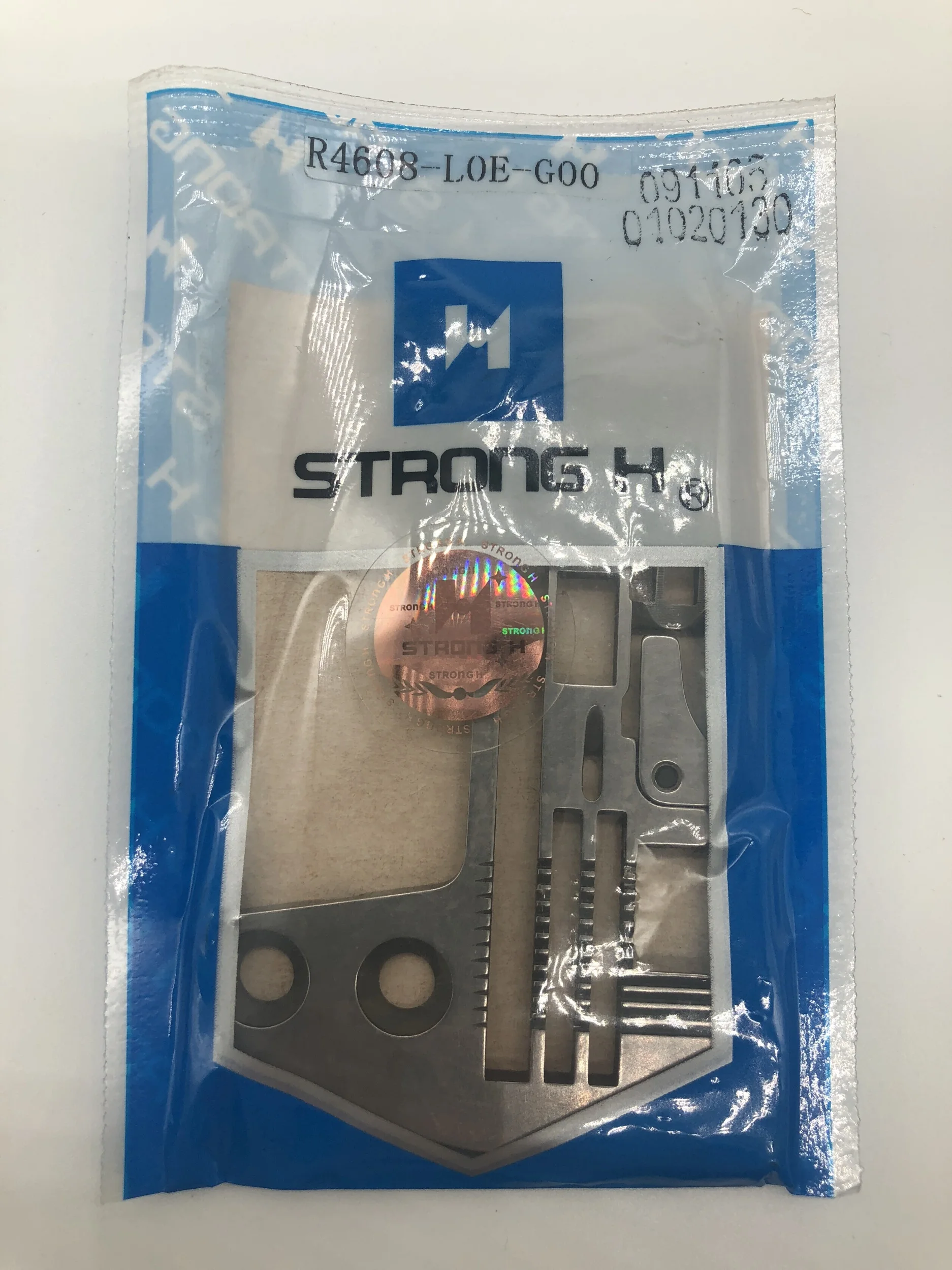 

1 шт. R4608-L0E-G00 игольная пластина, прочная железная пластина H для швейной машины Juki Mo-3316 MO-3316E DE6-40H с пятипоточным оверлоком