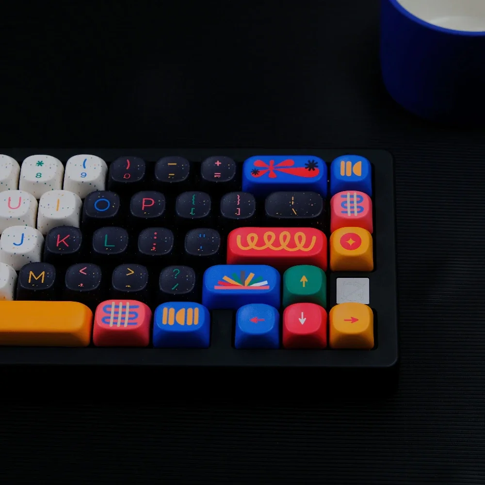 126 Keys/set PBT XOA Profile Keycap GMK CYL Motif Keycaps Dye Sub GMK Clone Keycap For 61 68 75 84 87 96 98 104 108